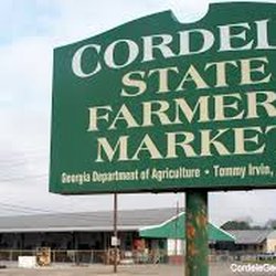 Cordele State Farmers Market - cordele state farmers market sign