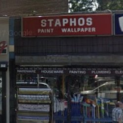 Staphos Paint & Hardware - Do not shop at this store !!! Owner is violent toward customers
