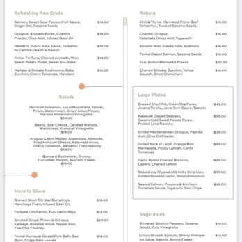 Kaori - Food Menu - Asian Fusion Near Me - Miami, Florida Kaori - Food Menu - Asian Fusion Near Me - Miami, Florida