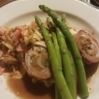 Wicked Sisters - I forget what this was called and it was on the Specials... bacan wrapped pork, stuffed with walnuts and raisins, over mashed potatoes. - American Near Me - Baltimore, Maryland Wicked Sisters - I forget what this was called and it was on the Specials... bacan wrapped pork, stuffed with walnuts and raisins, over mashed potatoes. - American Near Me - Baltimore, Maryland