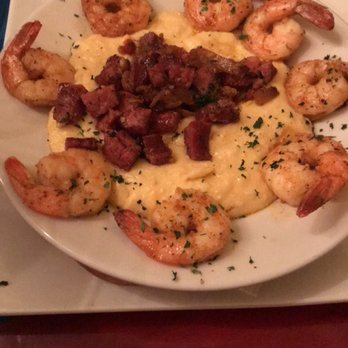 Chanticleer Eatery - Shrimp and cheese grits - American Near Me - Santa Rosa Beach, Florida