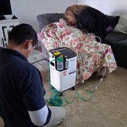 Kadence Healthcare - Oxygen set up