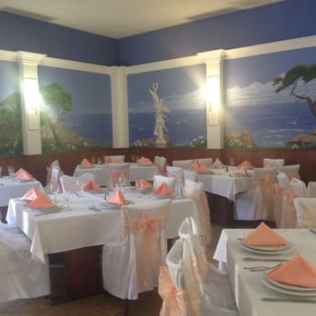 Agape Grill - Chair covers, bows and napkin matching my dress! - Greek Near Me - Sunnyvale, California Agape Grill - Chair covers, bows and napkin matching my dress! - Greek Near Me - Sunnyvale, California