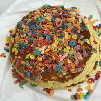 Mt. Kisco Diner - Fruity Pebble Pancakes - Diners Near Me - Mount Kisco, New York