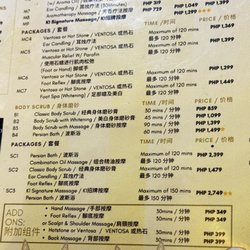 K1 Wellness and Beauty Spa - Body scrub price went up fyi