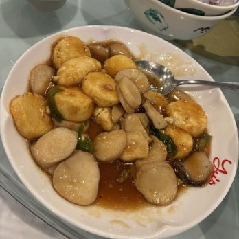 Yu's Mandarin - King Mushroom With Egg Tofu - Chinese Near Me - Schaumburg, Illinois Yu's Mandarin - King Mushroom With Egg Tofu - Chinese Near Me - Schaumburg, Illinois