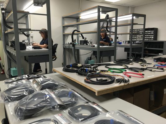 Photo of Pacific Radio Electronics - Burbank, CA, US. Custom cable shop.