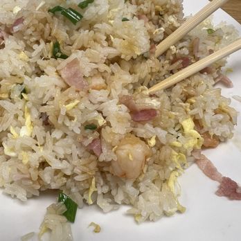 One Bite Dumpling - R1. Bacon and Shrimp Fried Rice - Dim Sum Near Me - Santa Clarita, California
