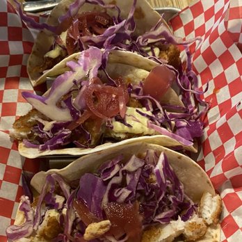 The Deck - Crispy Flounder Tacos - New American Near Me - Tybee Island, Georgia The Deck - Crispy Flounder Tacos - New American Near Me - Tybee Island, Georgia