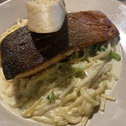 Salmon Alfredo