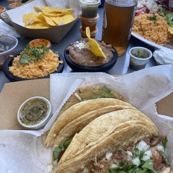 Bien Chido - 3 Tacos with Arroz, Frijoles Combo - Mexican Near Me - Plantation, Florida
