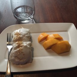 Sticky rice and mango Sticky rice and mango