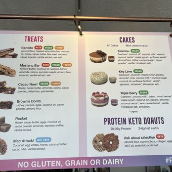 Paleo Treats - Menu - Bakeries Near Me - San Diego, California Paleo Treats - Menu - Bakeries Near Me - San Diego, California