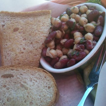 Nepenthe - Tuna Salad with Bean Salad side - New American Near Me - Big Sur, California