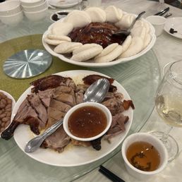 Peking duck with Bao Peking duck with Bao