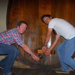 Ag Venture Tours & Consulting - Trying hard for just one more glass!