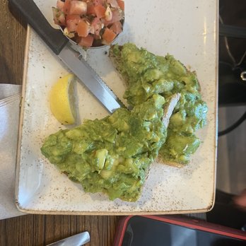 First Watch - Avacado toast before egg was placed on top. - Breakfast & Brunch Near Me - Phoenix, Arizona
