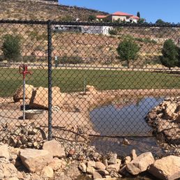 It's large dog side park.