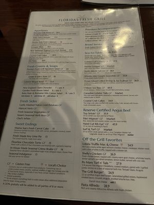 Menu photo 8 Florida's Fresh Grill Cocoa Beach, FL Menu photo 8 Florida's Fresh Grill Cocoa Beach, FL