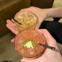 Margarita and Orchard from Literary Menu