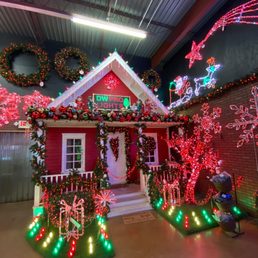 Amazing external lighting display
