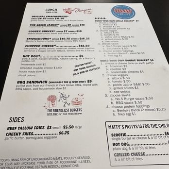 Matty's Pattys - Burgers Near Me - Anderson, South Carolina Matty's Pattys - Burgers Near Me - Anderson, South Carolina