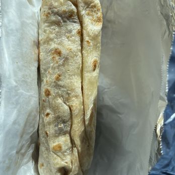Morenos Taqueria - The breakfast burrito, it would be great if it was cut in half it was still fabulous - Mexican Near Me - Pismo Beach, California
