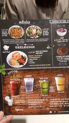 Menu photo 2 Tapiocaria São Paulo, SP