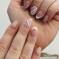 Tego Nail Spa - Holiday nail design