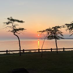 Teddy's Treats At Verona Beach State Park - Sunset