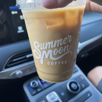 Summer Moon Coffee - 1/4 winter moon with almond - Coffee & Tea Near Me - Austin, Texas