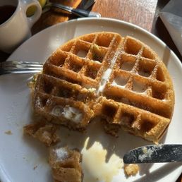 Zucchini waffle Zucchini waffle