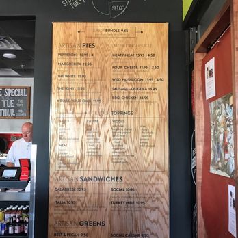 Social Pie - Menu - Pizza Near Me - Dallas, Texas