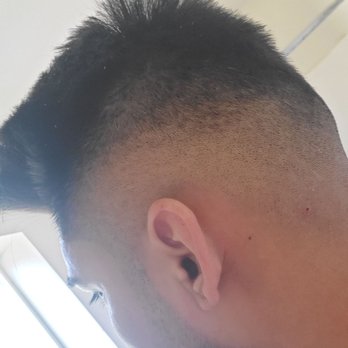 Fade Kings Barber Shop - You can see the fade line messed up - Barbers Near Me - Lynnwood, Washington