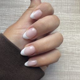Full acrylic French tip set Full acrylic French tip set