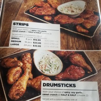 Bonchon Convoy - Menu - Chicken Wings Near Me - San Diego, California