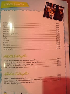 Menu photo 7 Mosquito Istanbul, 34