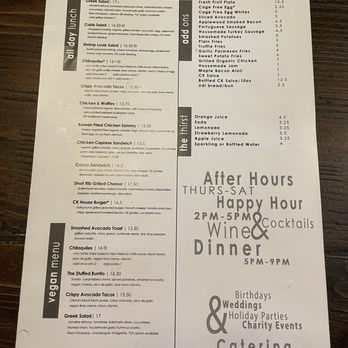 CRAFTkitchen - Menu - New American Near Me - Henderson, Nevada CRAFTkitchen - Menu - New American Near Me - Henderson, Nevada
