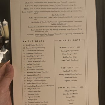 Indigo Crow - Indigo Crow. Cocktails and wine list. - American Near Me - Corrales, New Mexico