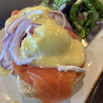First Watch - Salmon Eggs Benedict . Even more delicious ! - Breakfast & Brunch Near Me - Doral, Florida