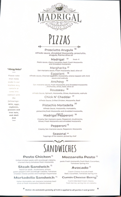 Menu photo 8 Madrigal Columbia, SC Menu photo 8 Madrigal Columbia, SC