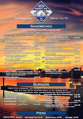 Menu photo 1 Wonder Bar Atlantic City, NJ Menu photo 1 Wonder Bar Atlantic City, NJ