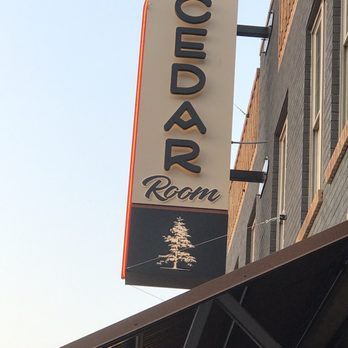The Cedar Room - Look for the the sign .. the downtown is a little torn up but when it is pulled together it will impress. - Steakhouses Near Me - North Platte, Nebraska The Cedar Room - Look for the the sign .. the downtown is a little torn up but when it is pulled together it will impress. - Steakhouses Near Me - North Platte, Nebraska