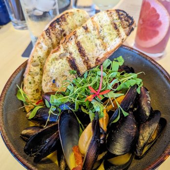 The Peel - Pei Mussels - This is a must get! - Bars Near Me - Orange, California
