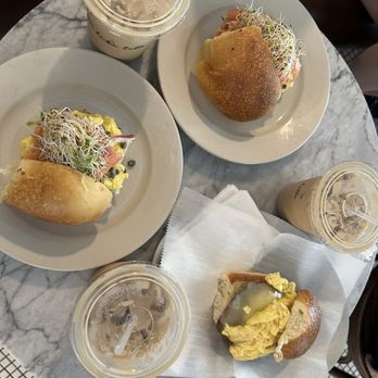 Tatte Bakery & Cafe | Beacon St - Smoked Salmon, Avocado, and Egg Sandwich - Bakeries Near Me - Brookline, Massachusetts
