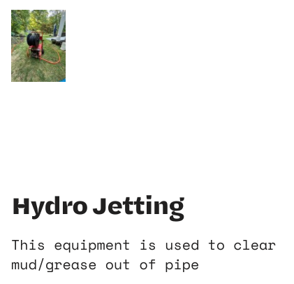 Slide of Westchester Drain Solutions