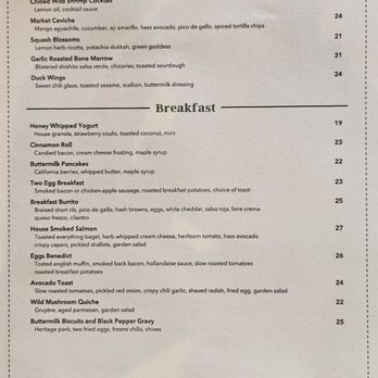 Harvest - Menu - breakfast (7/2024) - New American Near Me - Laguna Beach, California