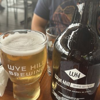 Wye Hill Kitchen & Brewing - Skyline beer - Breweries Near Me - Raleigh, North Carolina
