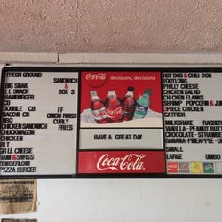 Snack Shack - Menu