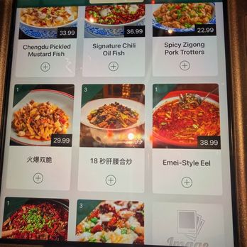 Yu By Sijie - one page of tablet that you order from - some items are in Chinese - Chinese Near Me - Las Vegas, Nevada Yu By Sijie - one page of tablet that you order from - some items are in Chinese - Chinese Near Me - Las Vegas, Nevada